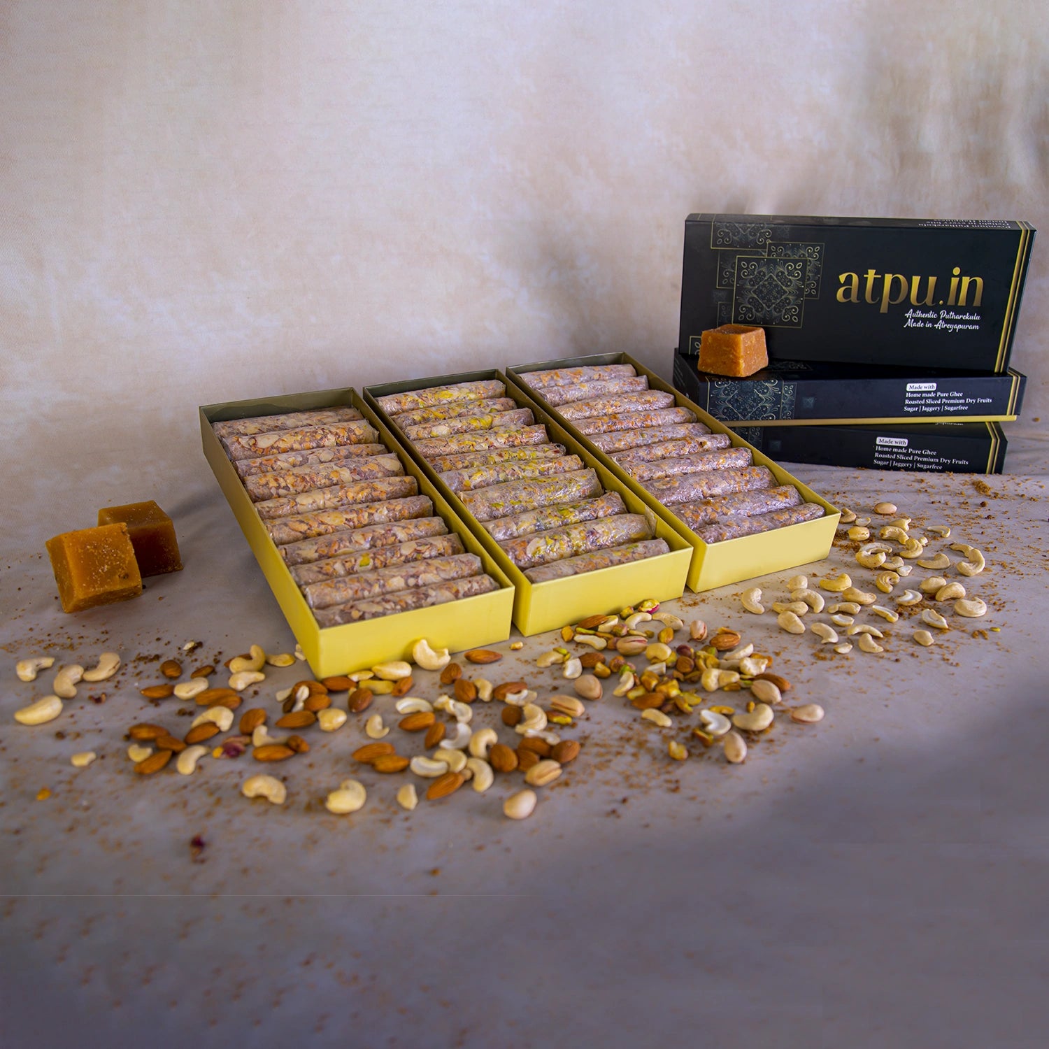 Combos Atreyapuram Putharekulu - Buy Online Original Putharekulu Made In Atreyapuram