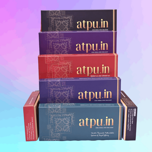 ATPU Family Combo [70 Pcs] + Free Mango Jelly Atreyapuram Putharekulu - Buy Online Original Putharekulu Made In Atreyapuram