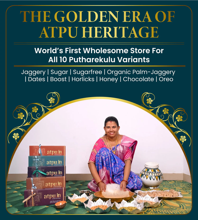 Authentic Atreyapuram Putharekulu from ATPU – the epitome of luxury sweets.