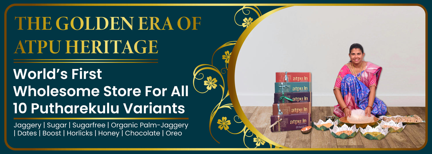 Celebrate Diwali and Indian festivals with ATPU’s premium Putharekulu.